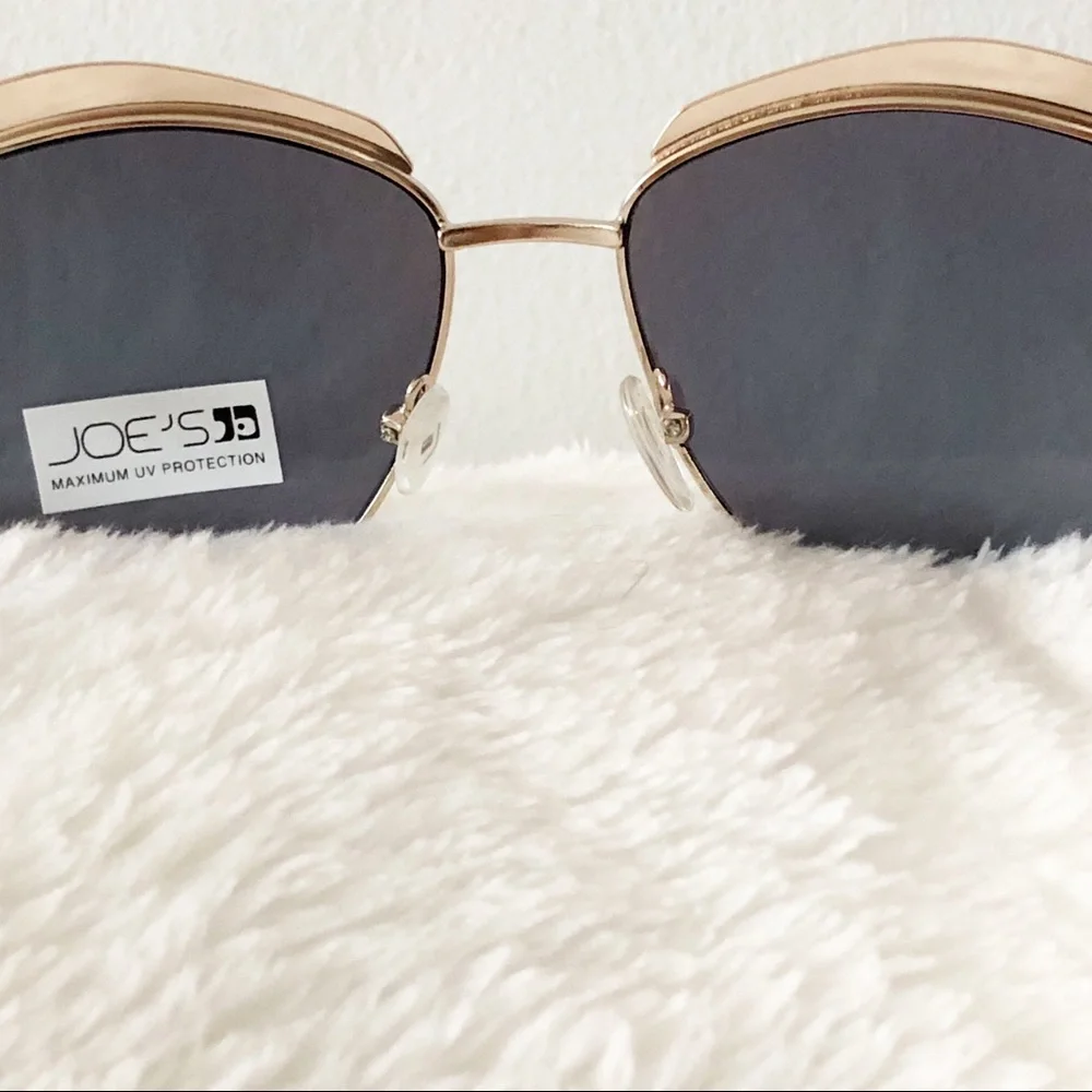 NWT JOES'S JEANS Gold Metallic Sunglasses